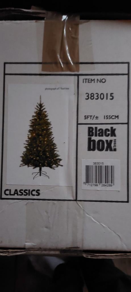 Kingston black box kunstkerstboom., Diversen, Kerst, Ophalen, Zo goed als nieuw