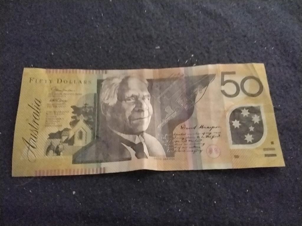 50 dollar Australië, Verzenden