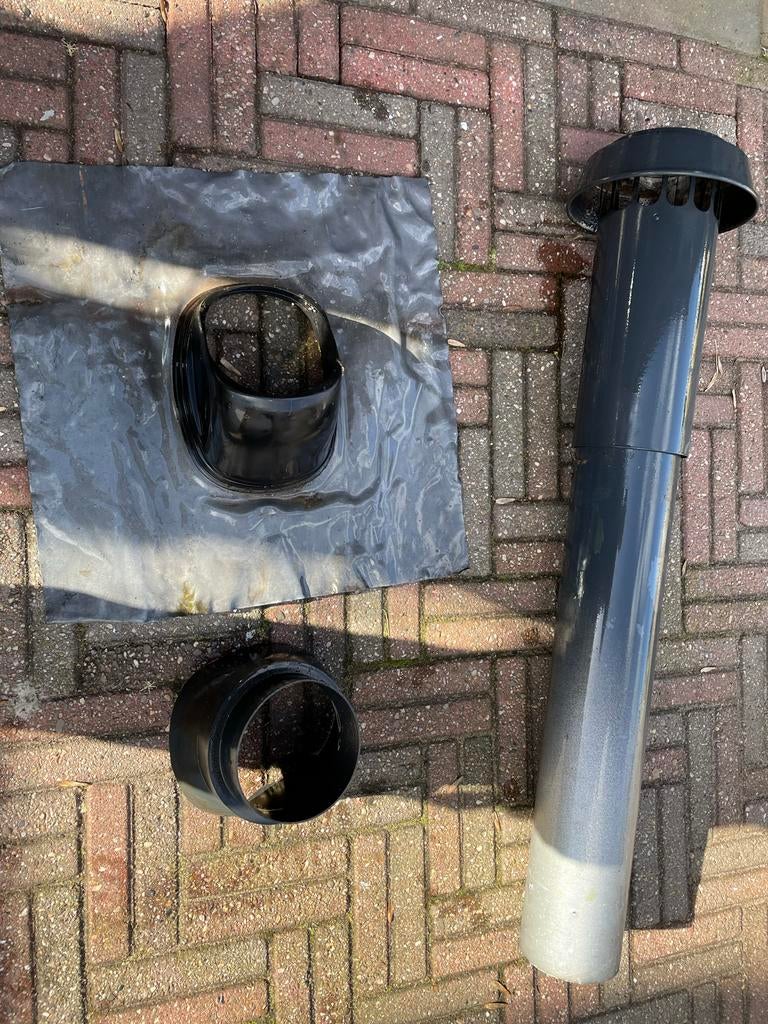 Dak doorvoer 125 mm, Ophalen of Verzenden, Gebruikt, Ventilator en Afzuiger