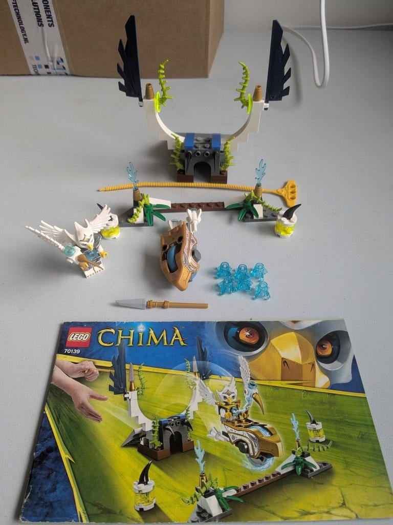 Lego Chima 70139 Zweefsprong Adelaar, Compleet, Gebruikt, Overige thema's, Lego