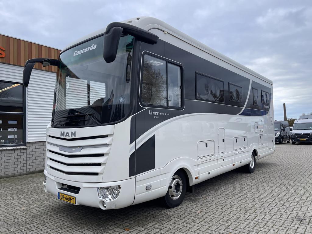 Concorde LINER PLUS 890 L MAN automaat 6 cilinder / groot ri, Caravans en Kamperen, Campers, BWS Bedrijfauto's, Info@bwsbedrijfsautos.nl