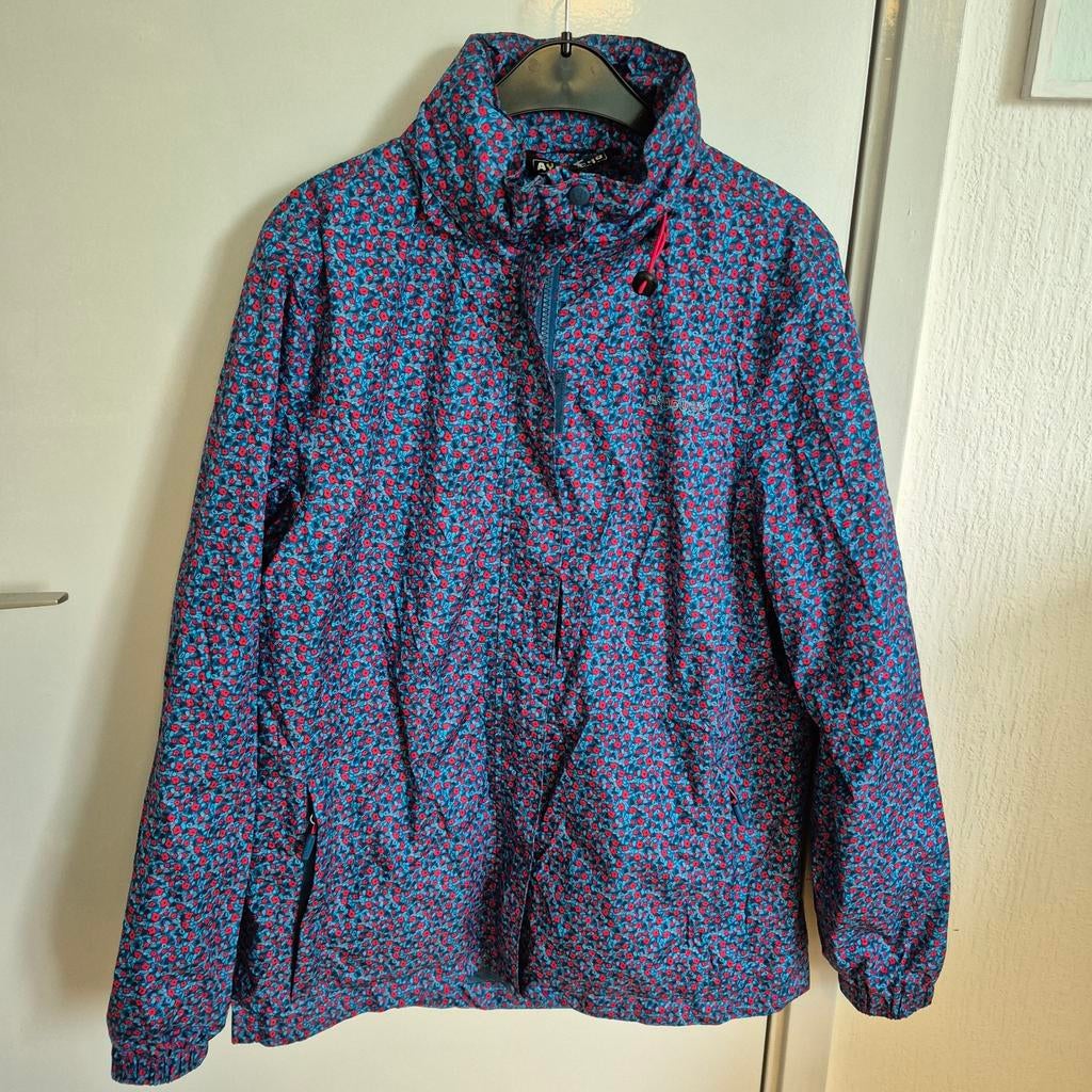 AYACUCHO Dames Regen/Lente Jas  - Maat X, Blauw, AYACUCHO, Maat 46/48 (XL) of groter, Ophalen of Verzenden