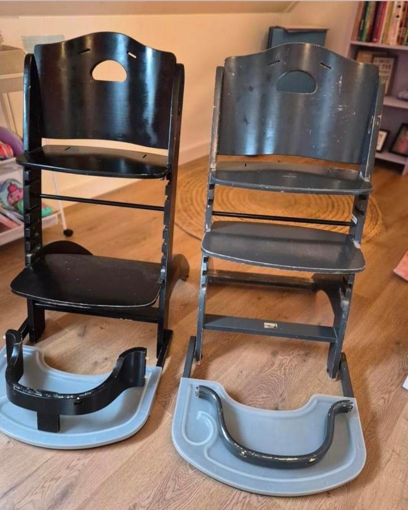 2 stuks Childwood meegroeistoel, Kinderen en Baby's, Kinderstoelen, Ophalen, Gebruikt, Meegroeistoel