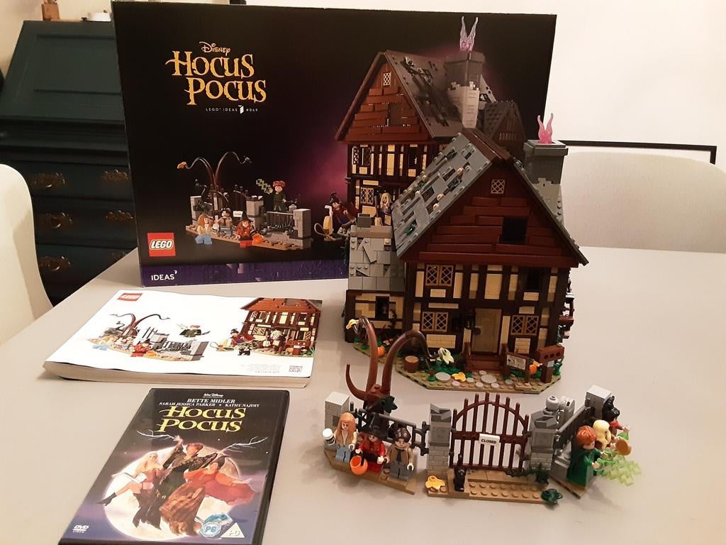 Lego Hocus Pocus 21341 inclusief de film, Ophalen of Verzenden, Zo goed als nieuw