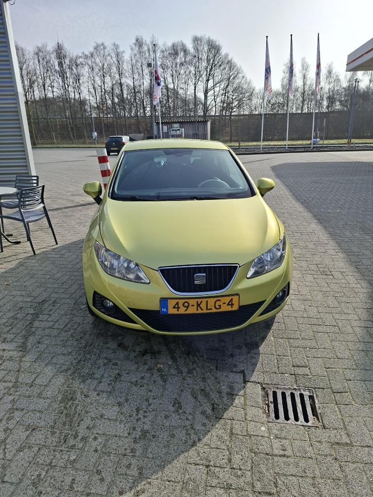 Seat Ibiza 1.4 63KW 3-DRS 2008 2010, Auto's, Seat, Voorwielaandrijving, Stof, 40 €/maand, Zwart
