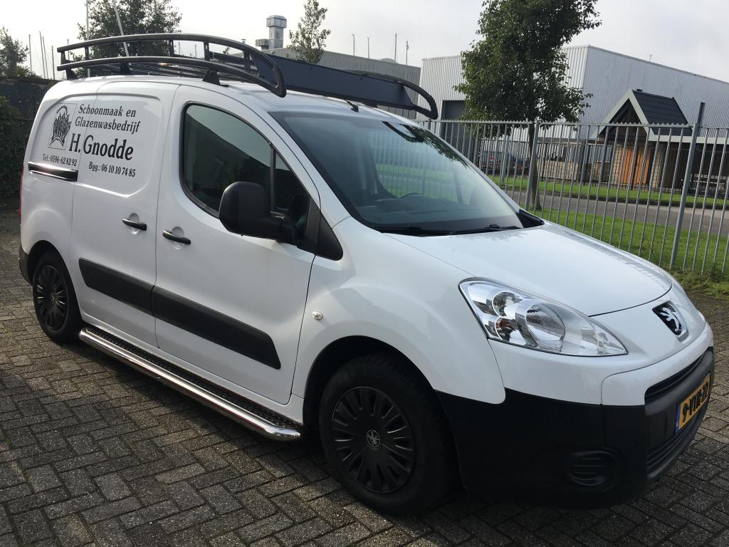 Peugeot Partner Sidebars met rvs trede, Auto diversen, Tuning en Styling, Ophalen, Niet ingevuld, Niet ingevuld, Niet ingevuld