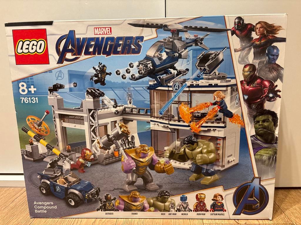 LEGO Marvel Avengers Compound Battle 76131, Marvel, Lego, Ophalen of Verzenden, Zo goed als nieuw