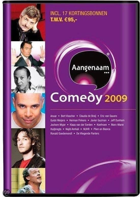 Aangenaam ...... Comedy 2009, Alle leeftijden, Ophalen of Verzenden, Zo goed als nieuw, Stand-up of Theatershow