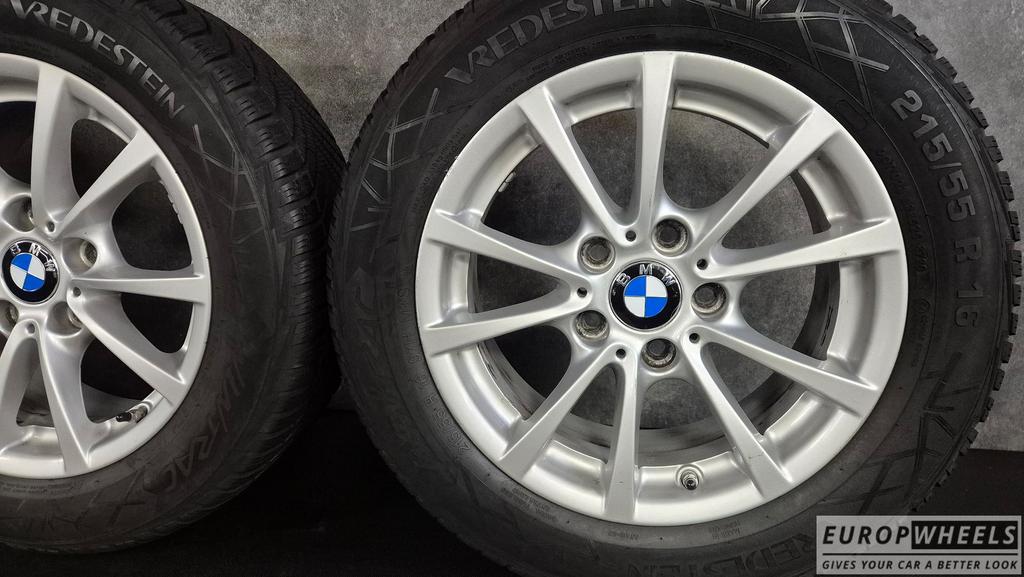 16 inch BMW 3 Serie F30 F31 F32 4 Style 391 winterbanden, -, Banden en Velgen, Gebruikt, 215 mm