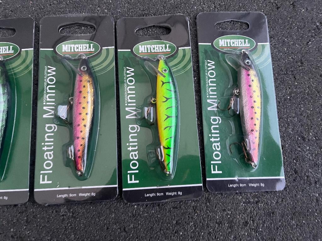 adv 360 / NIEUW mixset 6 pluggen MITCHELL, Watersport en Boten, Hengelsport | Roofvissen, Ophalen of Verzenden, Nieuw, Overige typen