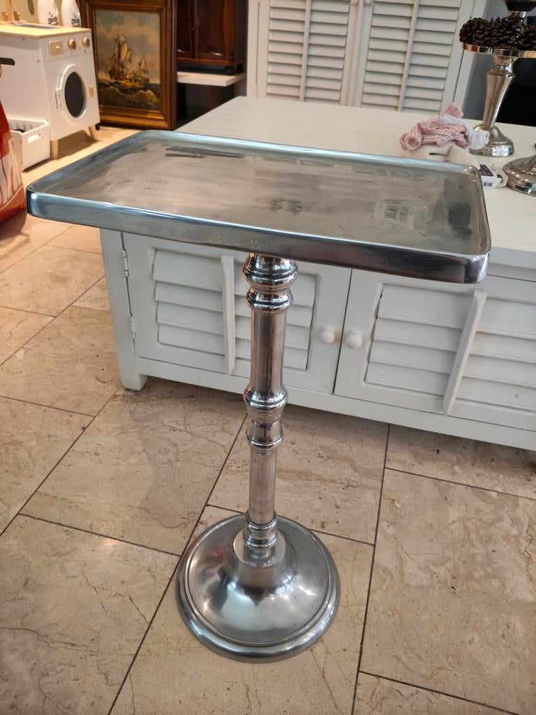 Riviera Maison bijzettafel, Ophalen, Rond, Minder dan 55 cm