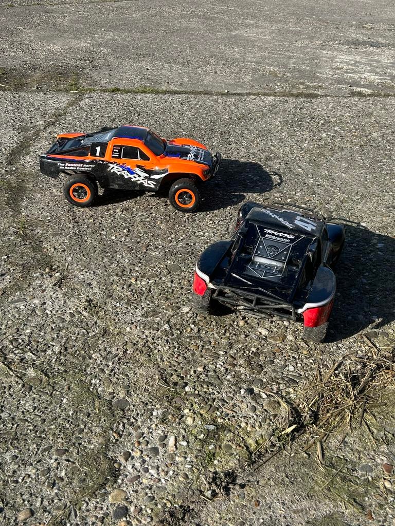 Traxxas Slash RC Short Course Truck - Klaar voor de Race, Gebruikt, Auto offroad, Schaal 1:10, RTR (Ready to Run)