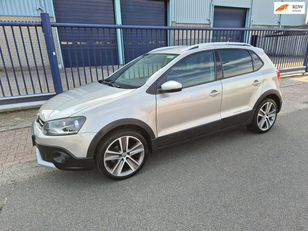 Volkswagen Polo 1.2 TSI Cross *173.247 KM*IAIRCO*17 INCH, Voorwielaandrijving, Euro 5, Stof, Zwart