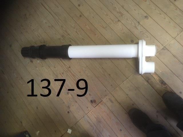 137. Dakdoorvoer rookgas en luchtkanaal, Ophalen of Verzenden, Nieuw