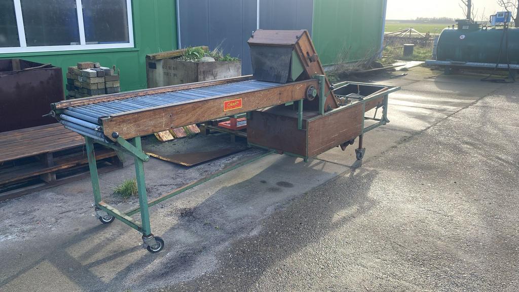 Rollen lees tafel Schouten, Ophalen, Bollenteelt, Aardappeltechniek