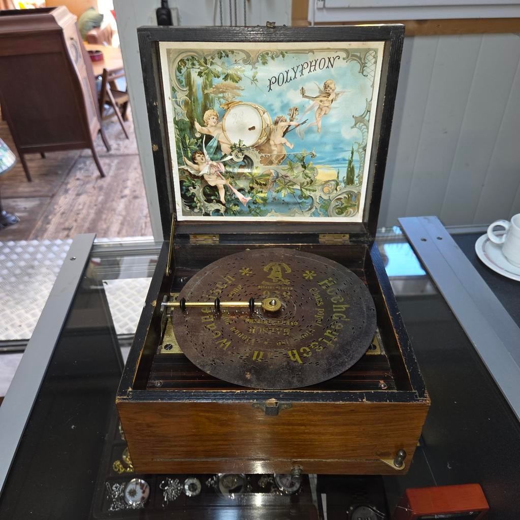 antieke Polyphon speeldoos, Ophalen of Verzenden