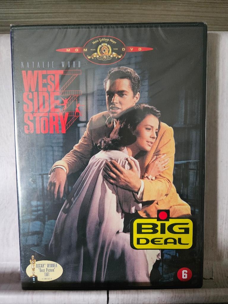 West Side Story (1961) Natalie Wood - Dvd Musical - Nieuw, Drama, Ophalen of Verzenden, Nieuw in verpakking, 1940 tot 1960