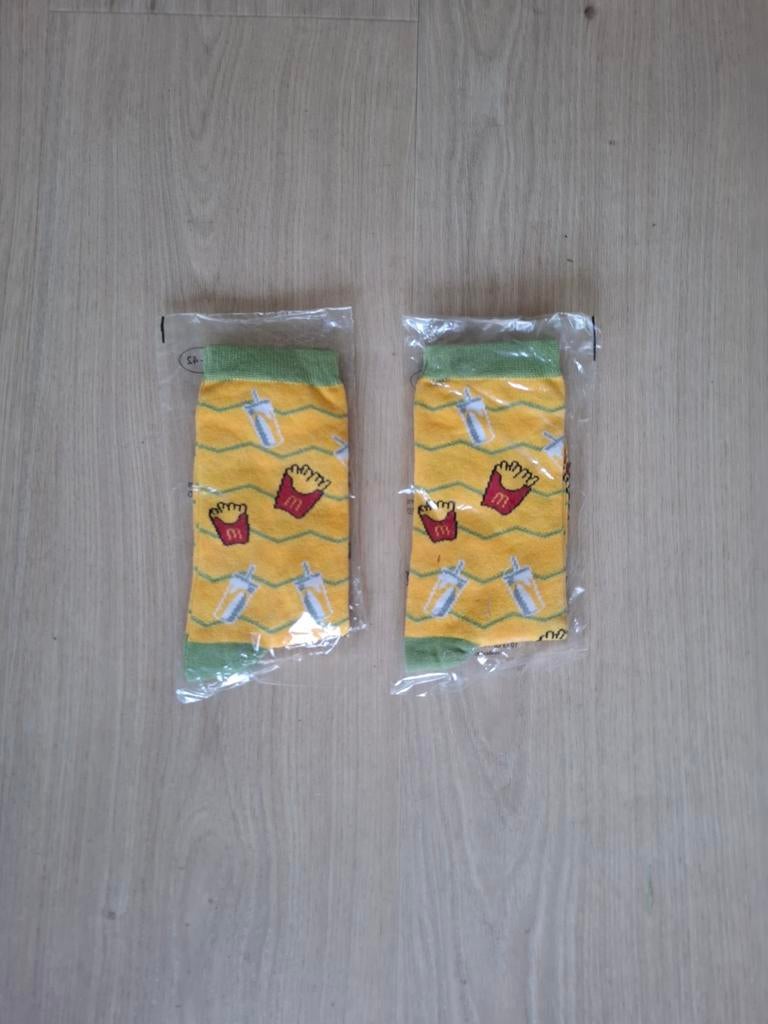 Mc Donalds sokken, Sokken en Kniesokken, Geel, Nieuw, Ophalen of Verzenden