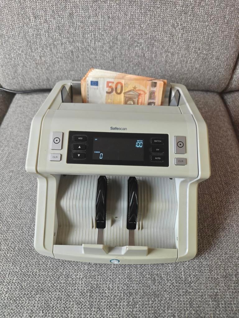 Safescan 2210 geldtelmachine - biljetten telmachine, Postzegels en Munten, Munten en Bankbiljetten | Toebehoren, Ophalen of Verzenden