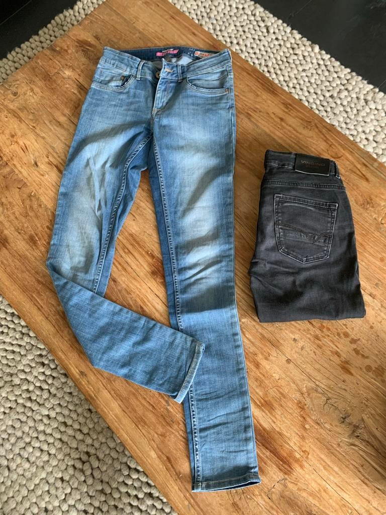 Set van 2 Vingino jeans model Bernice maat 14, Ophalen of Verzenden, Zo goed als nieuw, Meisje, Broek