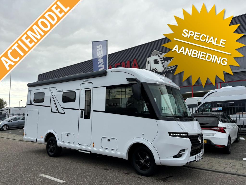 Frankia Neo I 7 GDK Enkele bedden, Mercedes, Ringverwarming, Bedrijf, L-zit, Mercedes