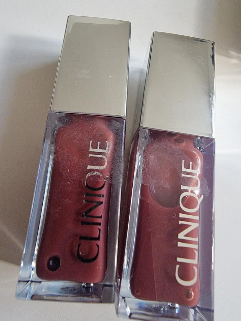 Clinique pop lip and cheek oil nude honey 33, Verzenden, Nieuw, Roze, Lippen