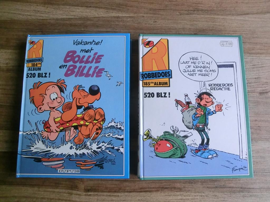 2 Robbedoes bundelingen, Meerdere stripboeken, Ophalen of Verzenden, Gelezen