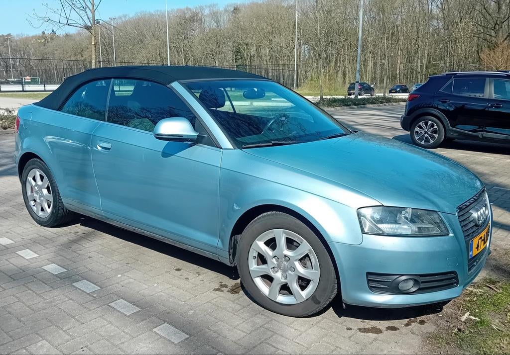 Audi A3 1.8 Tfsi Cabriolet 118KW 2010 Blauw, Voorwielaandrijving, Euro 5, Stof, 4 cilinders