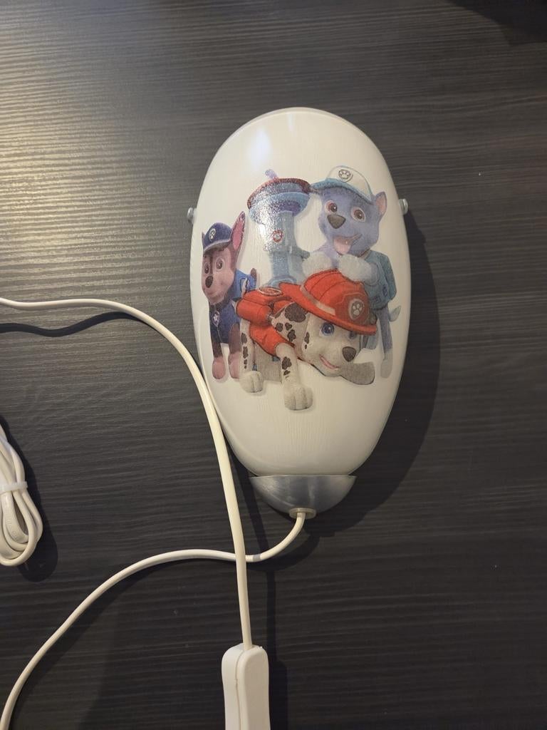 Paw Patrol wandlamp voor de kinderkamer, Kinderen en Baby's, Kinderkamer | Inrichting en Decoratie, Ophalen of Verzenden, Lamp