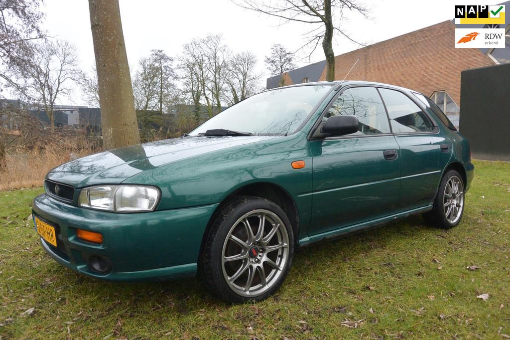 Subaru Impreza Plus station wagon 1.6 GL AWD*nieuwe koppelin, Auto's, Subaru, Bedrijf, Te koop, Impreza, 4x4, ABS, Centrale vergrendeling