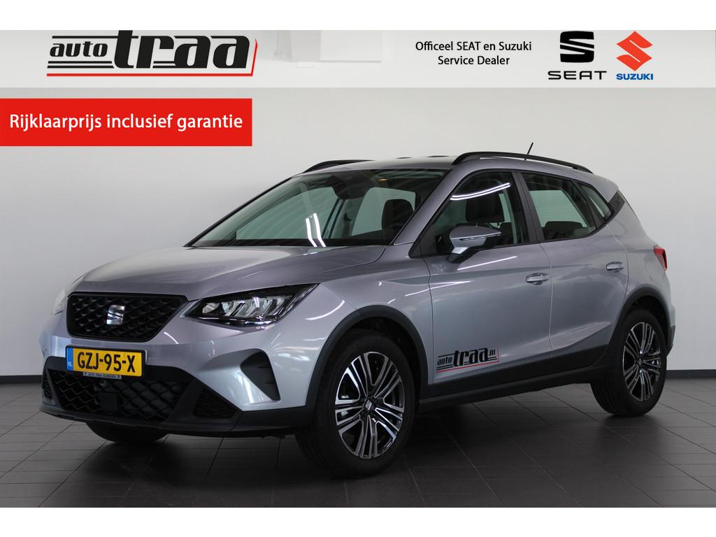 SEAT Arona 1.0 EcoTSI Style / DAB+ / Led verlichting / 17'', Voorwielaandrijving, 1088 kg, Bedrijf, Handgeschakeld