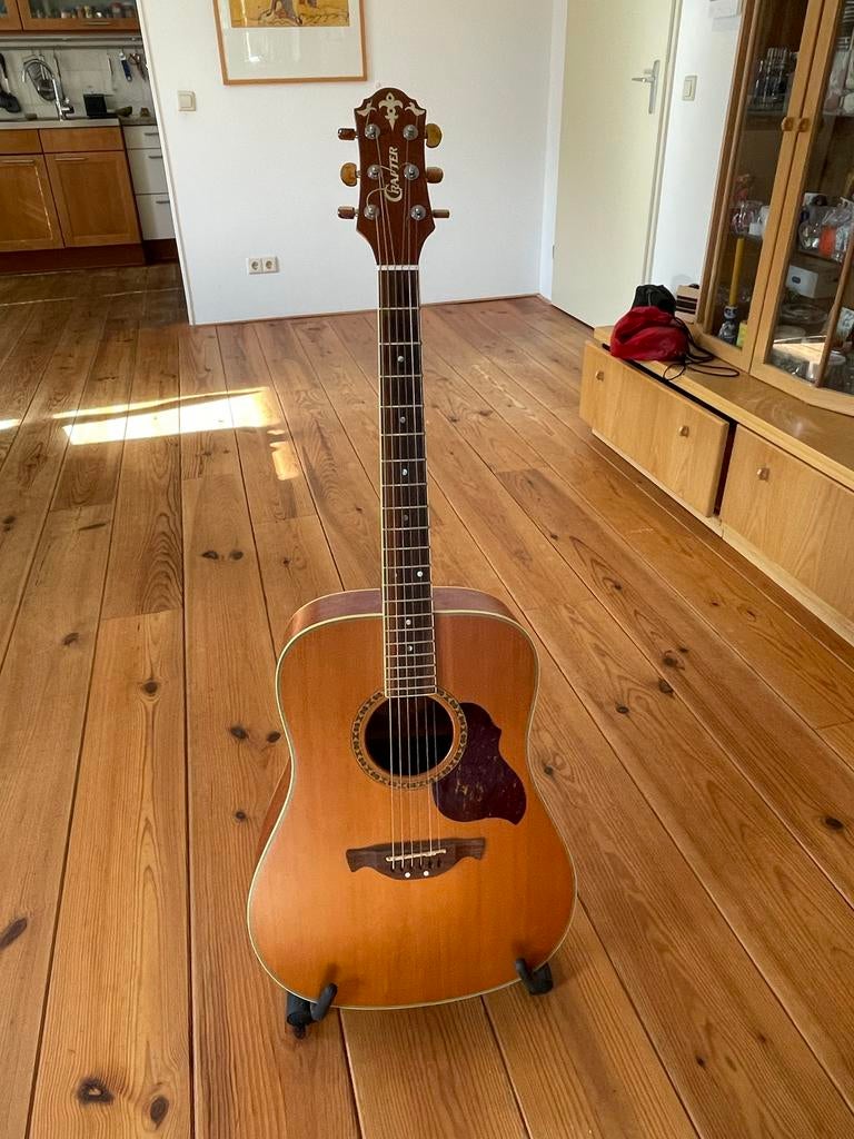 Crafter D7 Akoestische Western Gitaar - Zo goed als nieuw, Muziek en Instrumenten, Snaarinstrumenten | Gitaren | Akoestisch, Ophalen