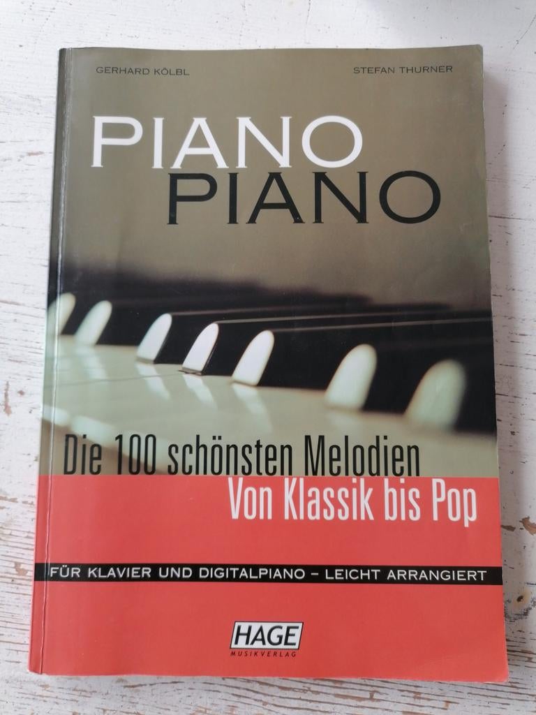 Piano Piano: 100 mooiste melodieën van klassiek tot pop, Ophalen of Verzenden