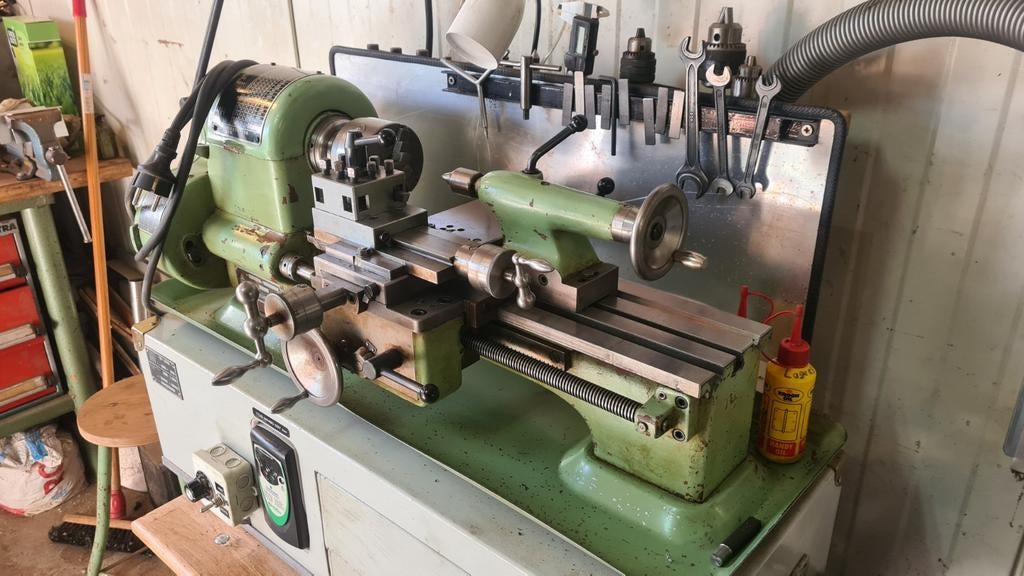 TOS MN 80 Metaaldraaibank - Compact en Robuust, Ophalen of Verzenden, Gebruikt, Metaaldraaibank, Minder dan 500 mm