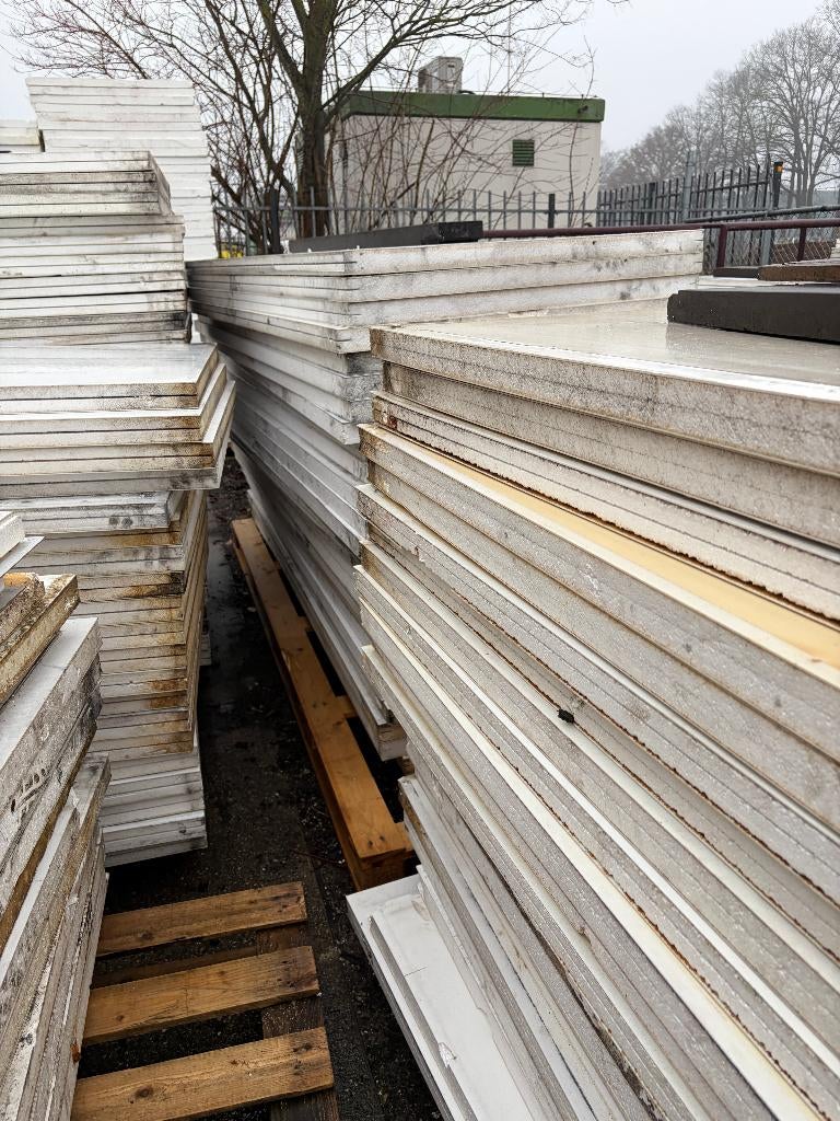 isolatie platen Tempex platen met kunststof toplaag ( 504 ), Ophalen, Gebruikt, Nb, Nb