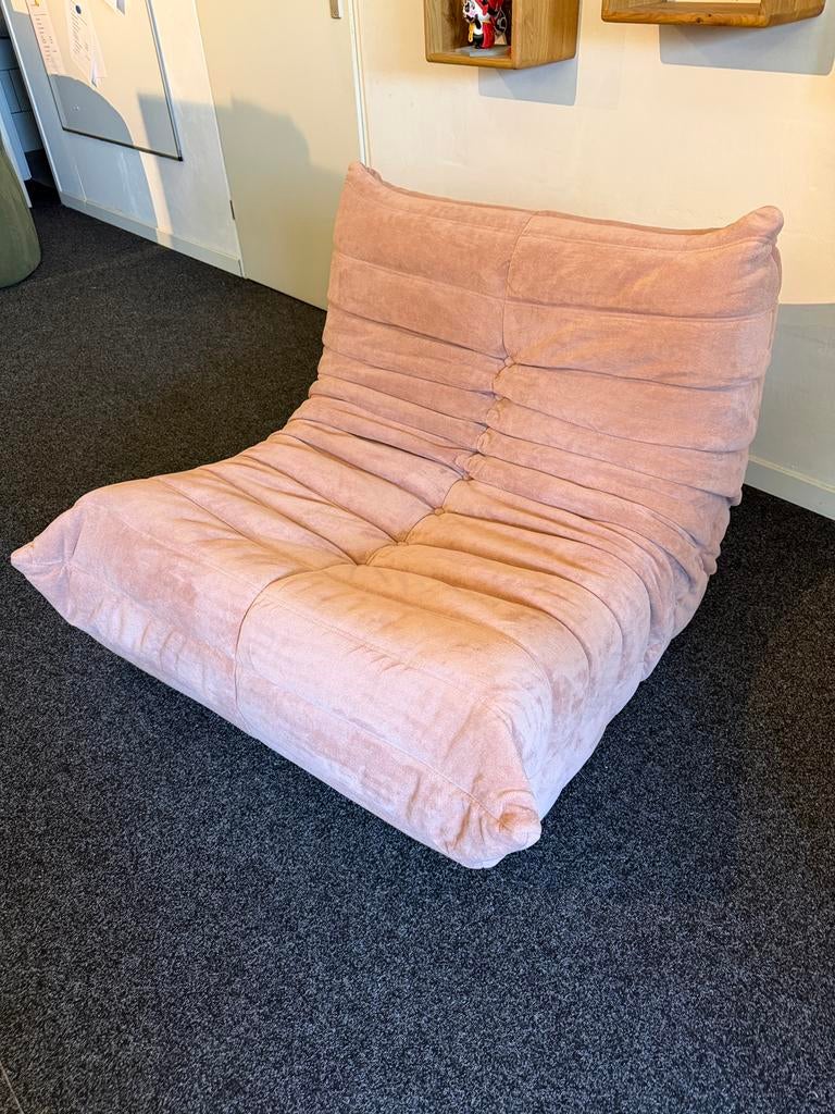 1 zit Togo - Nieuw - pastel roze, Huis en Inrichting, Ophalen, 75 tot 100 cm, Zo goed als nieuw, Minder dan 150 cm
