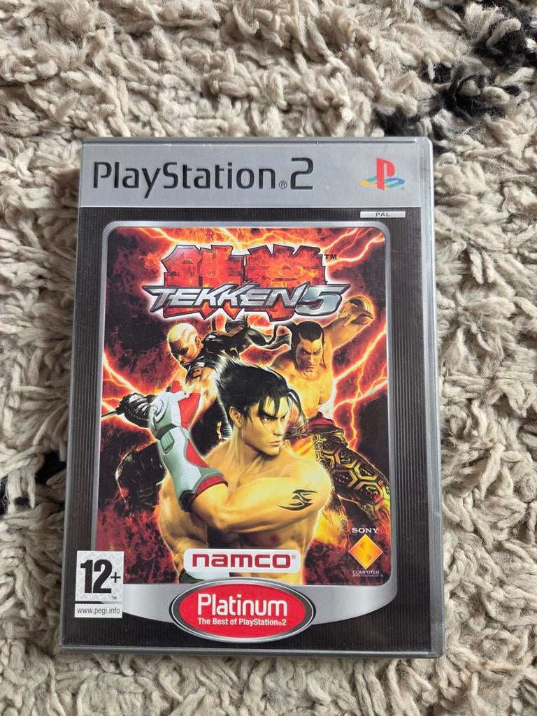 Tekken 5 - PlayStation 2 (PS2), Vechten, 2 spelers, Ophalen of Verzenden, Zo goed als nieuw