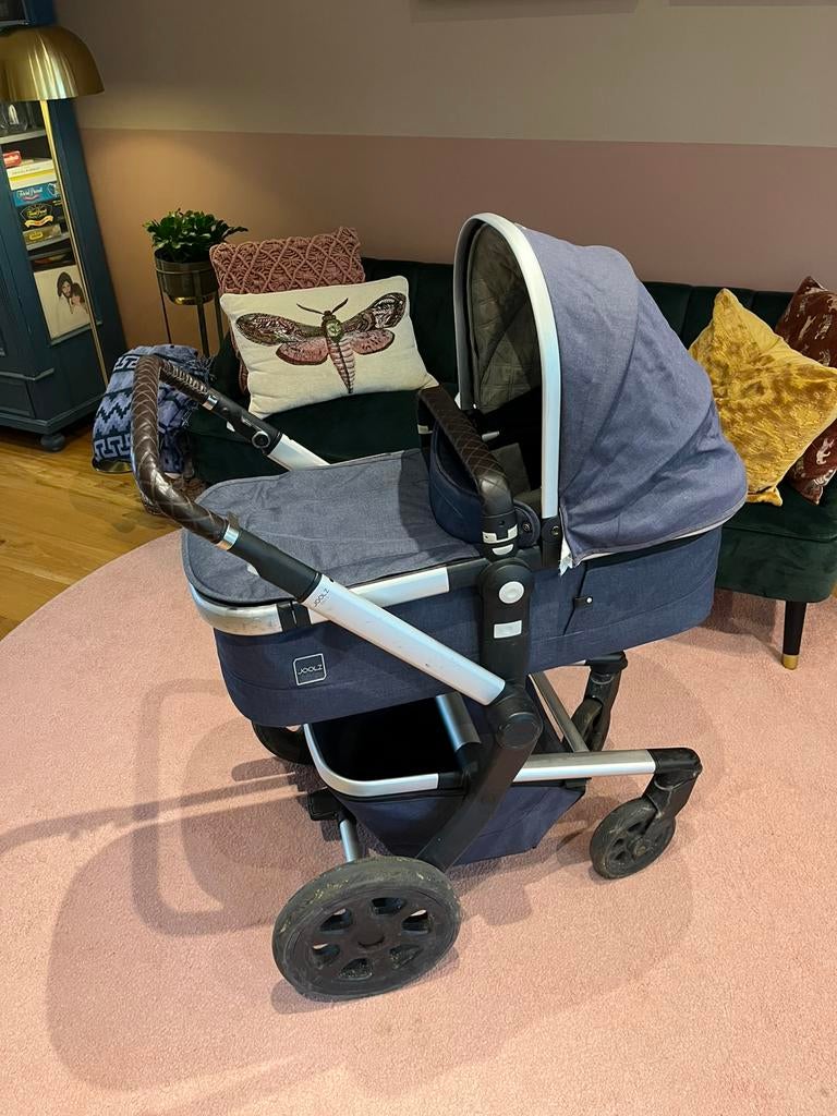 Joolz Day 3 kinderwagen compleet blauw reiswieg buggy, Ophalen, Zo goed als nieuw, Overige merken