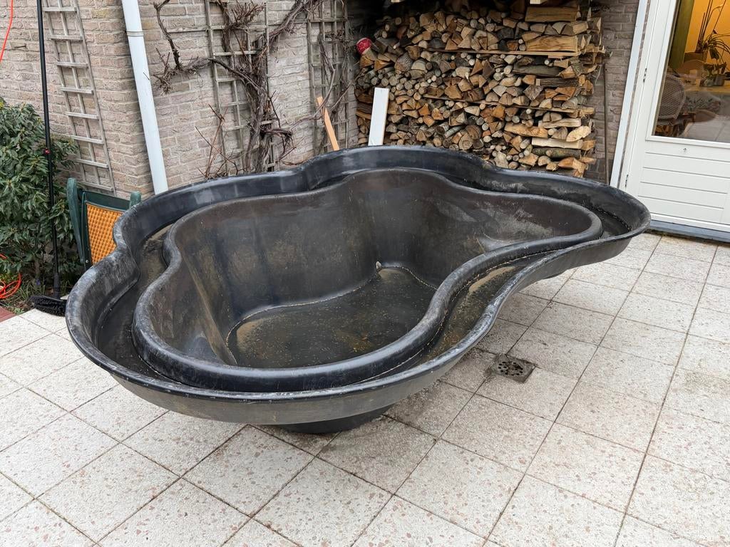 Ubbink Pluto 3 Vijver - 2.20x2.90x0.80m, Ophalen, Gebruikt