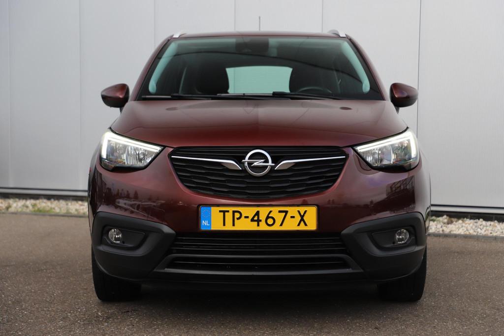 Opel Crossland X 1.2 Turbo Innovation 16 inch LMV Navigatie, Gebruikt, 1199 cc, Met garantie (alle), 49 €/maand