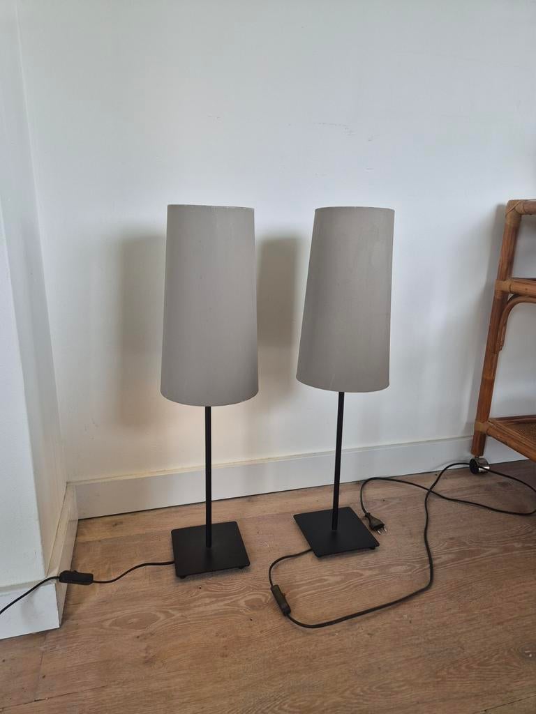 Vintage Ikea Grundton tafellampen jaren 90, Ophalen, Metaal, Minder dan 50 cm