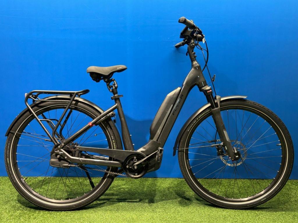 Flyer Upstreet 5 7.23 D1 Dames Antracite 50cm M 2019, Fietsen en Brommers, Elektrische fietsen, Gebruikt, Overige merken, 47 tot 51 cm