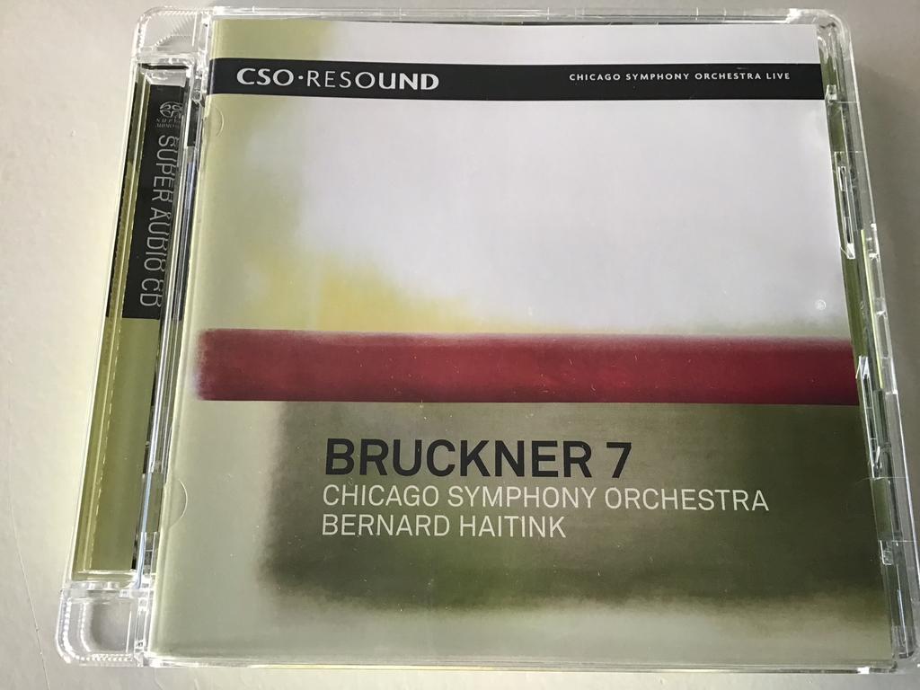 Bruckner 7 CSO RESOUND Bernard Haitink SACD, Cd's en Dvd's, Cd's | Klassiek, Ophalen of Verzenden, Barok, Zo goed als nieuw, Orkest of Ballet