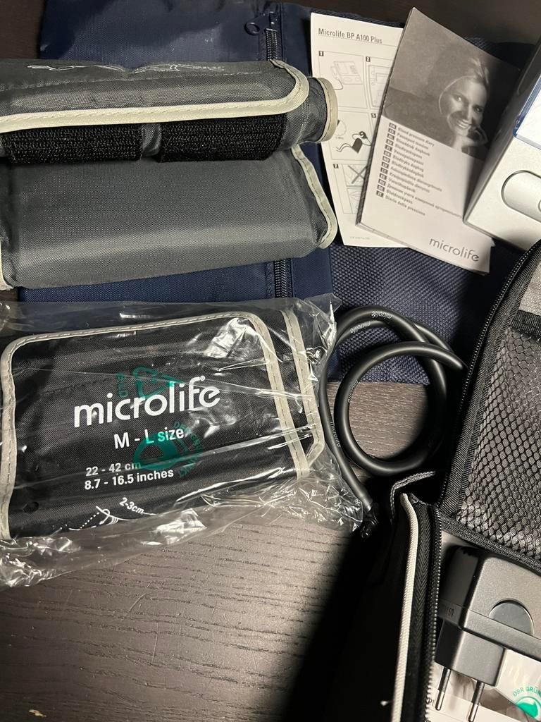 Microlife BP A100 Plus Digitale Bloeddrukmeter Bovenarm, Diversen, Verpleegmiddelen, Gebruikt, Ophalen of Verzenden