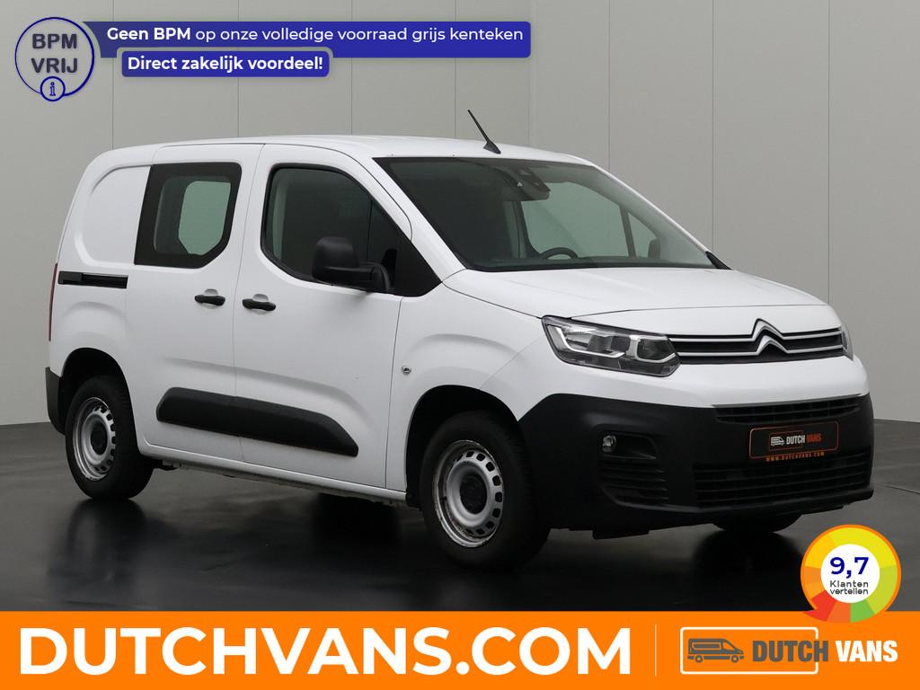 Citroën Berlingo 1.6 BlueHDI | Airco | Cruise | Schuifdeur, Voorwielaandrijving, Stof, Gebruikt, 4 cilinders