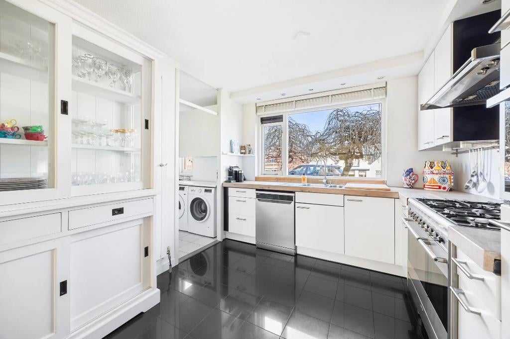 Complete keuken in nette staat te koop, inclusief bijkeuken!, Ophalen, Gebruikt, U-keuken, Hout