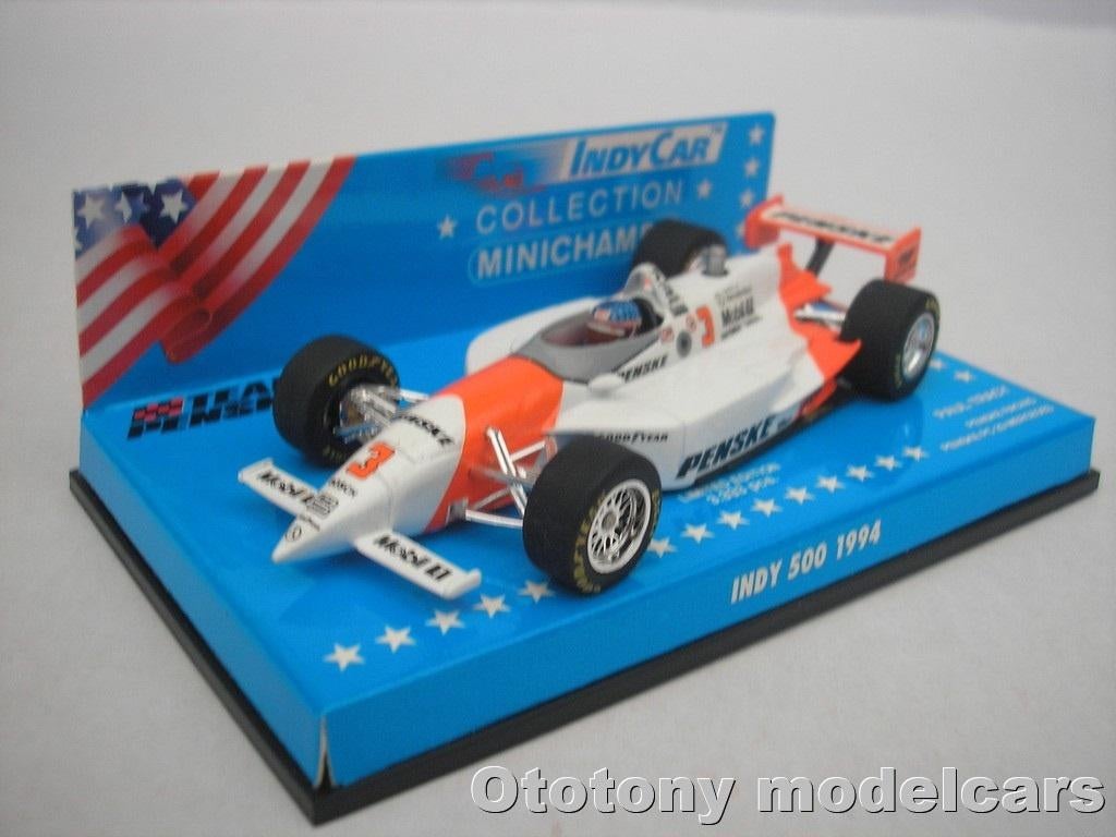 Penske PC23 Mercedes Indy500 1994 P. Tracy 1/43 Minichamps, Ophalen of Verzenden, Nieuw, Auto, MiniChamps