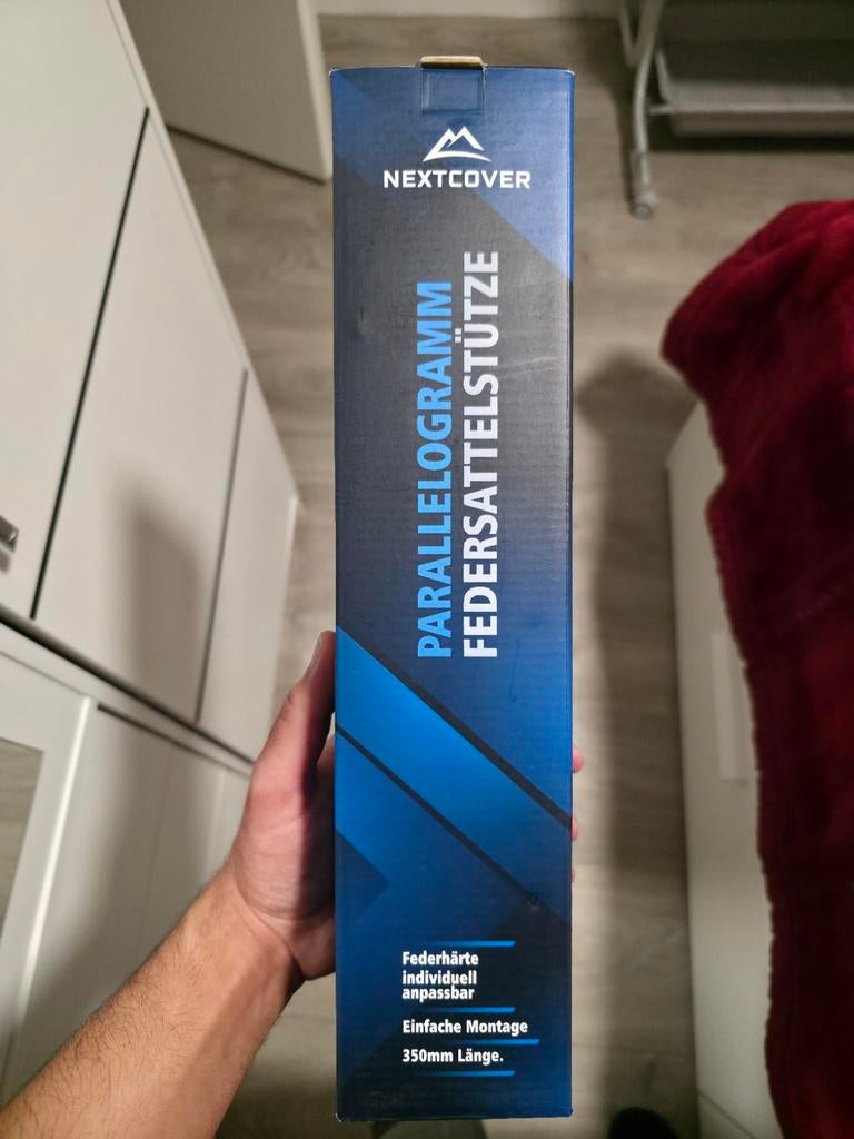 NEXTCOVER Parallelogram Geveerde Zadelpen - Nieuw, Fietsen en Brommers, Fietsonderdelen, NEXTCOVER, Algemeen, Ophalen of Verzenden