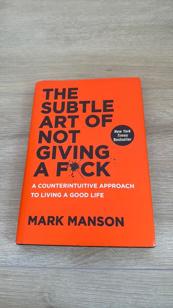 The subtle art of not giving a f*ck, Ophalen, Zo goed als nieuw