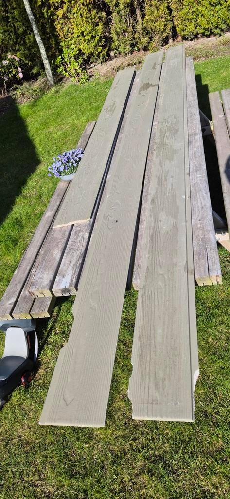 Gratis 2,5 Cedral planken C58 van 3,60, Ophalen of Verzenden